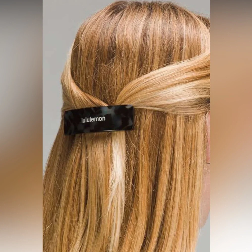 Lululemon Hair Barrette Cloud Blue / French Press